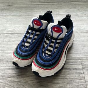 Nike Air Max 97 White Multicolored GS Size 6Y